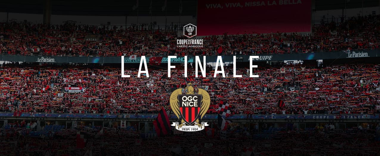 Déplacement OGC Finale Coupe de France 2026