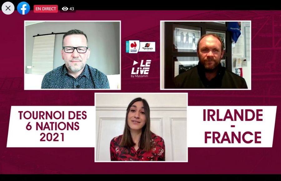 Tournoi des 6 Nations 2021 : émission en live sur Facebook