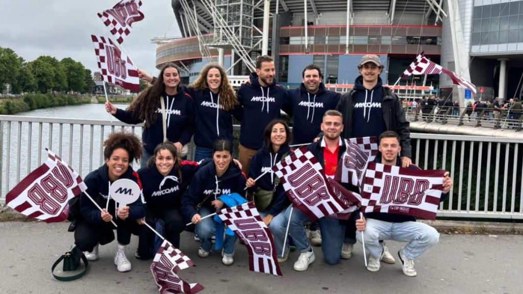 déplacement UBB cardiff 2025