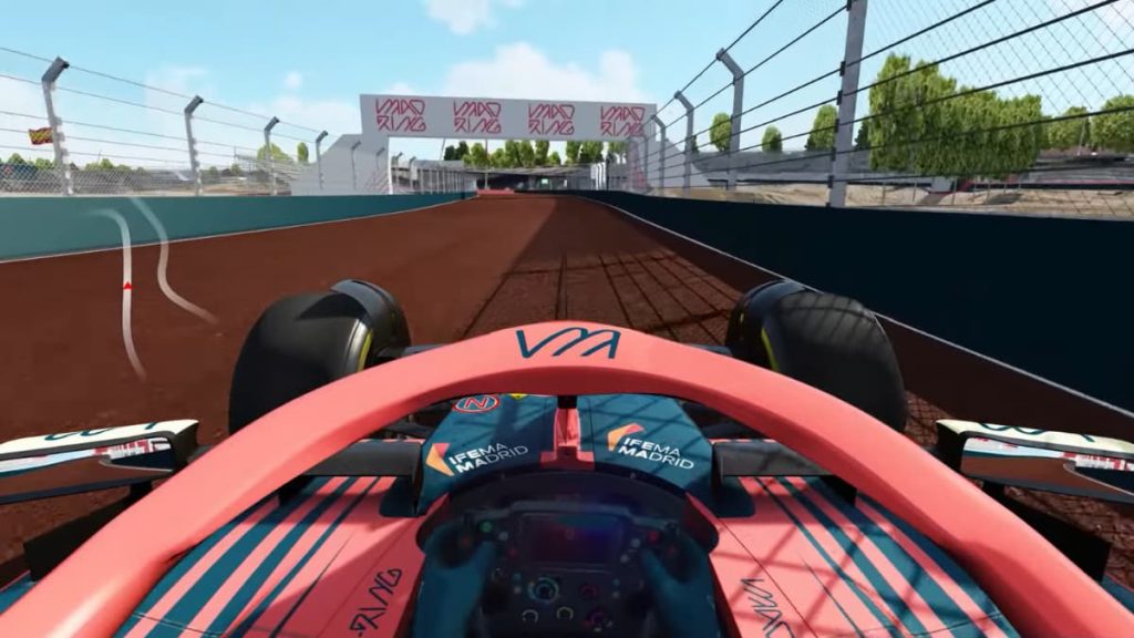 le circuit Madring pour le Grand Prix d'Espagne à Madrid